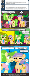 Size: 684x1728 | Tagged: safe, artist:ficficponyfic, chickadee, ms. peachbottom, oc, cyoa:peachbottom's quest, g4, cyoa, jezzie belle, tumblr