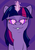 Size: 604x860 | Tagged: safe, artist:plsgts, twilight sparkle, pony, unicorn, g4, dark, eyes, female, glowing eyes, glowing horn, horn, hypnosis, kaa eyes, love spell, magic, solo, unicorn twilight