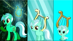 Size: 1920x1080 | Tagged: safe, artist:mr-kennedy92, lyra heartstrings, pony, g4, baby, baby pony, cutie mark, diaper, filly, foal, vector, wallpaper