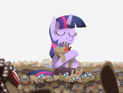 Size: 800x600 | Tagged: safe, artist:karzahnii, smarty pants, twilight sparkle, g4, female, solo