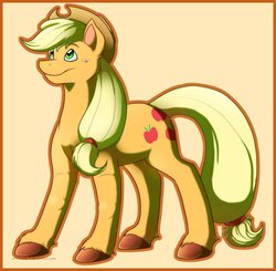 Size: 902x885 | Tagged: safe, artist:arcticwaters, applejack, g4, female, solo