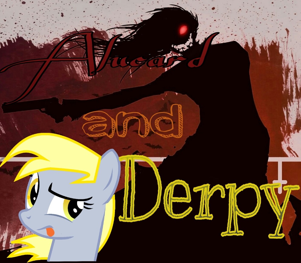 Mlp Hellsing #355003 - safe, derpy hooves, pegasus, pony, alucard, crossover, female ...