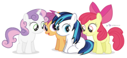Size: 830x380 | Tagged: safe, artist:dm29, apple bloom, scootaloo, shining armor, sweetie belle, earth pony, pegasus, pony, unicorn, g4, adorabloom, age regression, cute, cutealoo, cutie mark crusaders, diasweetes, filly, filly gleaming shield, gleamibetes, gleaming shield, julian yeo is trying to murder us, rule 63, rule63betes, shining adorable, simple background, transparent background