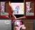 Size: 842x729 | Tagged: safe, idw, pinkie pie, surprise, oc, oc:cteno, g4, exploitable meme, meme, pregnant, pun, surprise door