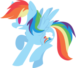Size: 488x440 | Tagged: safe, artist:ghost, rainbow dash, pegasus, pony, g4, female, no pupils, simple background, solo, startled, white background