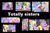 Size: 1476x964 | Tagged: safe, blues, bon bon, caesar, cherry berry, cherry cola, cherry fizzy, count caesar, diamond mint, drizzle, eclair créme, linky, lyrica lilac, minuette, noteworthy, pinkie pie, royal ribbon, sealed scroll, shoeshine, sweetie drops, earth pony, pony, unicorn, g4, female, headcanon, male, mare, ponies standing next to each other, stallion, theory