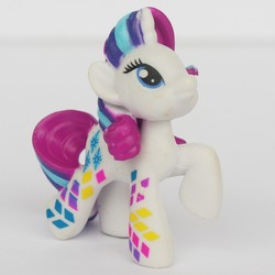 Size: 960x960 | Tagged: safe, rarity, g4, blind bag, figure, irl, photo, prototype, rainbow power, toy