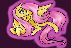 Size: 900x600 | Tagged: safe, artist:pinkenvy, fluttershy, g4, dada, derp, fail, female, modern art, solo