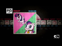 Size: 2048x1536 | Tagged: safe, twilight sparkle, cow, equestria girls, g4, cartoon network, cartoon network logo, cowbell, dollar sign, friday, mad (tv series), mad magazine, pony reference, species swap, tv rating, twilight sparkle (alicorn)