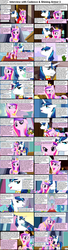 Size: 1282x4732 | Tagged: safe, princess cadance, shining armor, comic:celestia's servant interview, g4, caption, comic, interview