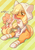 Size: 564x800 | Tagged: safe, artist:rikose, applejack, pinkie pie, cat, earth pony, pony, g4, applecat, blushing, cat ears, cat hoodie, cat paws, cat's pajamas, clothes, costume, cute, embarrassed, eyes closed, hoodie, hoof hold, jackabetes, japanese, kigurumi, microphone, open mouth, paw pads, paw socks, sitting, smiling, socks, striped socks, sweatdrop, translated in the comments
