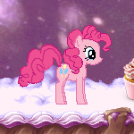 Size: 150x150 | Tagged: safe, pinkie pie, g4, female, game, solo