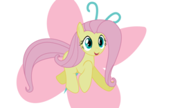 Size: 1131x707 | Tagged: safe, artist:senkan, fluttershy, g4, female, simple background, solo, transparent background, vector