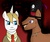 Size: 1200x1000 | Tagged: safe, artist:scootyloo, prince blueblood, g4, doctor facilier, duo, ponified, the princess and the frog