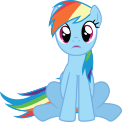 Size: 894x894 | Tagged: safe, artist:geonine, rainbow dash, pegasus, pony, g4, female, mare, simple background, sitting, solo, transparent background, vector