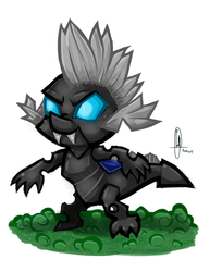 Size: 800x1035 | Tagged: dead source, safe, artist:php13, spike, g4, askchrysalis, changelingified, male, solo