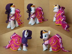 Size: 1280x960 | Tagged: safe, artist:atelok, rarity, g4, clothes, customized toy, dress, gala dress, sculpture