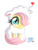 Size: 1280x1666 | Tagged: safe, artist:walliscolours, fluttershy, pegasus, pony, sheep, g4, :i, animal, clothes, costume, cute, female, filly, fluttersheep, hair over one eye, heart, hilarious in hindsight, hnnng, looking at you, shyabetes, simple background, sitting, smiling, solo, transparent background, weapons-grade cute
