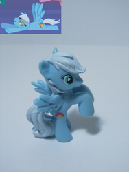 Size: 1200x1600 | Tagged: safe, prism glider, prism strider, pony, g4, background pony, blind bag, comparison, figure, irl, photo, rule 63, toy