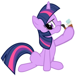 Size: 887x884 | Tagged: safe, artist:kuren247, twilight sparkle, pony, unicorn, g4, bubble, bubble pipe, female, pipe, puffy cheeks, simple background, solo, transparent background, unicorn twilight, vector
