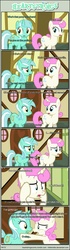 Size: 1065x3820 | Tagged: safe, artist:tritebristle, lyra heartstrings, twinkleshine, comic:heartstrings, g4, comic, messy mane