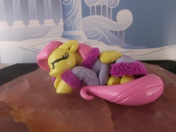 Size: 4288x3216 | Tagged: safe, artist:deadheartmare, fluttershy, g4, clothes, robe, sculpture