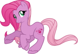 Size: 1039x720 | Tagged: safe, artist:faythx, sweet berry, earth pony, pony, g2, g4, female, g2 to g4, generation leap, looking at you, mare, simple background, smiling, solo, transparent background