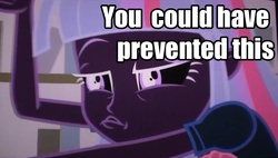 Size: 1012x574 | Tagged: safe, edit, edited screencap, screencap, twilight sparkle, equestria girls, g4, my little pony equestria girls, clothes, cropped, doom paul, faic, female, inverted colors, meme, shirt, solo