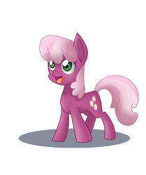 Size: 1240x1486 | Tagged: safe, artist:derpsonhooves, cheerilee, g4, cute, female, looking up, open mouth, smiling, solo