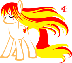 Size: 9999x8759 | Tagged: safe, artist:up1ter, oc, oc only, earth pony, pony, absurd resolution, cutie mark, eyes closed, female, hooves, lineart, mare, simple background, solo, transparent background