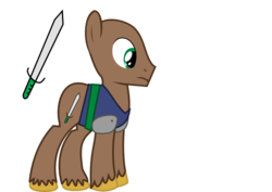 Size: 1052x744 | Tagged: safe, artist:asdflove, pony, .svg available, ponified, roy greenhilt, simple background, solo, svg, the order of the stick, transparent background, vector