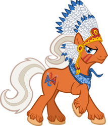 Size: 6000x7016 | Tagged: safe, artist:tygerbug, wigwam, earth pony, pony, g1, g4, absurd resolution, g1 to g4, generation leap, male, simple background, solo, transparent background, vector