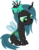 Size: 800x1026 | Tagged: dead source, safe, artist:bubblestormx, queen chrysalis, changeling, changeling queen, nymph, g4, bow, cute, cutealis, female, filly, frown, looking down, raised eyebrow, sad, simple background, sitting, solo, transparent background, vector, younger