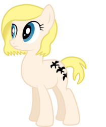 Size: 820x974 | Tagged: safe, artist:andreamelody, oc, oc only, earth pony, pony, solo