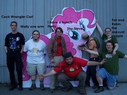 Size: 800x600 | Tagged: safe, human, airplane allan, brony, choose your champions, irl, irl human, photo