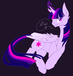 Size: 879x909 | Tagged: safe, artist:swiftyuki, twilight sparkle, alicorn, pony, g4, female, mare, solo, twilight sparkle (alicorn)