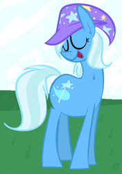 Size: 375x532 | Tagged: safe, artist:alexsalinasiii, trixie, pony, unicorn, g4, female, mare, solo