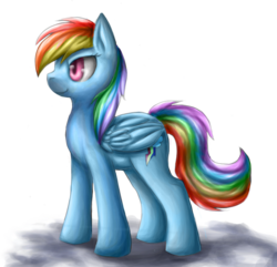 Size: 798x768 | Tagged: safe, artist:aschenstern, rainbow dash, pegasus, pony, g4, cloud, female, mare, on a cloud, simple background, smiling, solo, transparent background