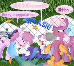 Size: 1280x1139 | Tagged: safe, artist:ajmstudios, berry punch, berryshine, cheerilee, rarity, scootaloo, sweetie belle, g4, pun, station wagon