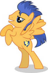 Size: 1661x2520 | Tagged: safe, artist:vector-brony, flash sentry, pegasus, pony, equestria girls, g4, equestria girls ponified, grin, high res, looking at you, male, ponified, rearing, simple background, smiling, smiling at you, smirk, solo, stallion, transparent background, vector