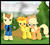 Size: 2588x2337 | Tagged: safe, artist:ajmstudios, applejack, spitfire, oc, g4, police pony, scootaquest