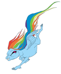 Size: 615x750 | Tagged: safe, artist:joiuu, rainbow dash, g4, female, solo