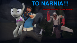 Size: 1920x1080 | Tagged: safe, artist:stormbadger, octavia melody, g4, 3d, gmod, narnia, team fortress 2