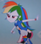 Size: 548x582 | Tagged: safe, screencap, rainbow dash, equestria girls, g4, my little pony equestria girls, female, solo