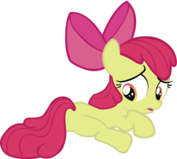 Size: 4000x3593 | Tagged: safe, artist:effjayallraven, apple bloom, g4, butt, female, plot, simple background, solo, transparent background, vector