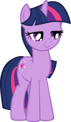 Size: 4000x6868 | Tagged: safe, artist:m99moron, twilight sparkle, pony, unicorn, g4, winter wrap up, female, lidded eyes, mare, simple background, smiling, solo, transparent background, unicorn twilight, vector