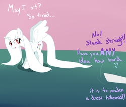 Size: 1280x1088 | Tagged: safe, artist:celerypony, rarity, oc, oc:celery, alicorn, pony, g4, alicorn oc, alicornified, cute, female, hair physics, lidded eyes, long hair, long mane, long tail, mane physics, mare, race swap, solo focus, spread wings, tired, tumblr, wings