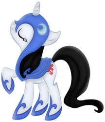 Size: 400x464 | Tagged: safe, artist:sinfullycute, oc, oc only, pony, unicorn, solo