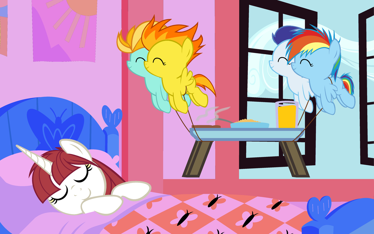 soarin&apos;, spitfire, oc, oc:fausticorn, pegasus, pony, unicorn, g4, , <b>ba...</b>