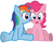 Size: 424x337 | Tagged: safe, artist:shutterflye, pinkie pie, rainbow dash, g4, blushing, female, lesbian, licking, ship:pinkiedash, shipping, tongue out